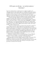 Eseja '1905.gada revolūcija', 1.