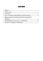 Referāts 'Cilvēka attīstība un uzvedība', 2.