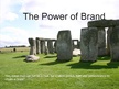 Prezentācija 'The Power of Brand', 1.