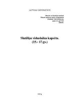 Konspekts 'Slutišķu viduslaiku kapsēta', 1.