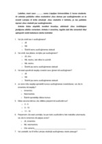 Paraugs 'Anketa', 1.