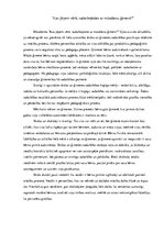 Eseja 'Kas jāņem vērā, sadarbojoties ar mūsdienu ģimeni?', 1.