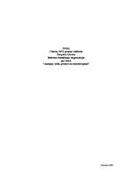Referāts 'Cilvēka atmiņas veidi, darbības procesi un to raksturojumi', 1.