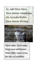 Referāts 'Mežs latviešu folklorā', 8.