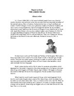 Konspekts 'Book "The Green Years"', 1.