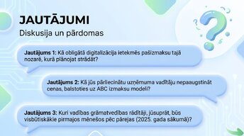 Prezentācija 'Pāreja uz obligāto grāmatvedības digitalizāciju 2025. gadā Latvijā', 14.