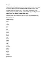 Paraugs 'English – vocabulary and everyday communication', 3.