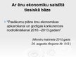 Prezentācija 'Ēnu ekonomikas attīstības prognozes Latvijā', 6.