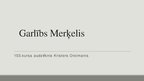 Prezentācija 'Garlībs Merķelis', 1.