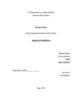 Referāts 'Maksātnespēja', 1.