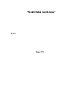 Referāts 'Sistēmiskā domāšana', 3.