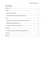 Referāts 'Business structure', 2.