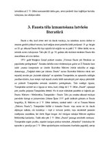 Referāts 'Fausta metamorfoze latviešu literatūrā', 11.