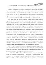 Eseja 'Latviešu strēlnieki - nacionālie varoņi un Pirmā pasaules kara upuri', 1.