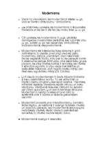 Konspekts 'Modernisms', 1.