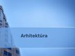 Prezentācija 'Arhitektūra Latvijā padomju režīma laikā', 1.