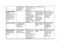 Konspekts 'Pigmentu īpašības, raksturojums un pielietojums', 4.