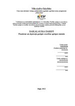 Diplomdarbs 'Trauksme un depresija garīgās veselības aprūpes māsām', 1.