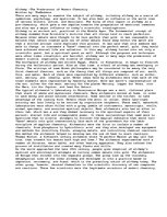 Eseja 'The Predecessor of Modern Chemistry Written by Jay Abgumme', 1.