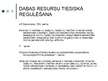 Prezentācija 'Dabas resursu tiesiskais regulējums', 6.