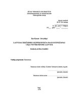 Diplomdarbs 'Latvijas iekšzemes kopprodukta paaugstināšanas ceļu novērtējums Latvijā', 1.
