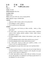 Prakses atskaite 'Prakse sākumskolā', 1.