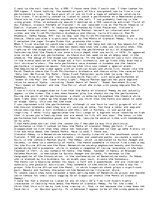 Eseja 'Faith of Our Fathers Review of Recording', 1.