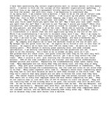 Eseja 'Organizations as Machines', 1.