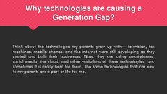 Prezentācija 'Generation Gap', 7.