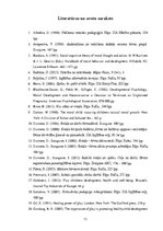 Diplomdarbs 'Vecākā pirmsskolas vecuma bērnu tikumisko priekšstatu veidošanās rotaļās', 71.