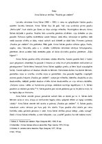 Eseja 'Anna Sakse un vērtības krājumā "Pasakas par ziediem"', 1.