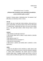 Eseja 'Makluena ideju izmantojums individuālās komunikācijas prakses teorētiskā izpētē ', 1.