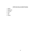 Referāts 'Interneta provaideri Latvijā', 19.