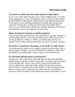 Konspekts 'Reformācija Livonijā', 1.