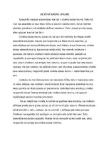 Eseja 'Cilvēka dabas likums', 1.