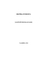 Referāts 'Drošība internetā', 1.