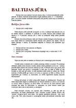 Referāts 'Baltijas jūra', 1.