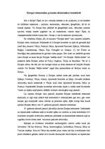 Konspekts 'Eiropas ekonomika psaules ekonomikas kontekstā', 1.