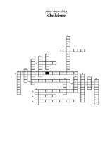 Konspekts 'Klasicisms', 2.