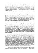 Eseja 'Noam Chomsky’s Five Filters of the Mass Media Machine', 1.