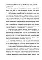 Eseja 'Jorģa Vanaga jeb Brīviņa kunga tēls Andreja Upīša romānā "Zaļā zeme”', 1.