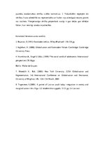 Eseja 'Globalizācijas procesu ietekme uz skolas jauniešu vērtību izvēli', 6.