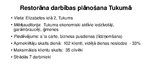 Prezentācija 'Restorāna izveides plāns Tukumā', 8.