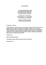 Konspekts 'Raiņa dzejoļu analīze', 3.