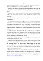 Prakses atskaite 'Prakse raidījumā "100g kultūras"', 6.