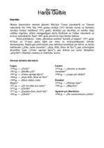 Referāts 'Harija Gulbja romāna "Pieneņu laiks" analīze', 2.