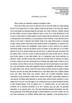 Eseja 'Secinājumi par manu personību', 1.