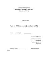 Diplomdarbs 'Mazo un vidējo uzņēmumu finansēšana Latvijā', 1.