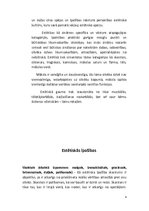 Konspekts 'Estētiskās īpašības, vajadzības, estētiskā apziņa, gaume', 4.