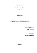Referāts 'Vadīšana pārmaiņu un konflikta situācijās', 1.